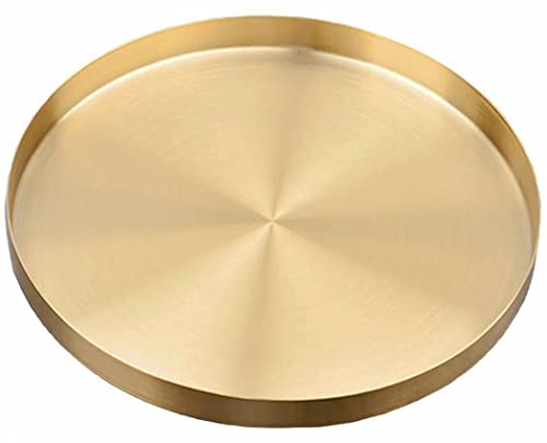 Versatile Large Gold Serving Tray