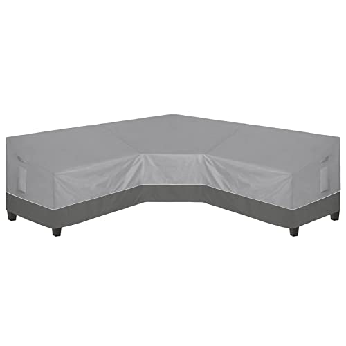Outdoor V-Shaped Sectional Sofa Cover