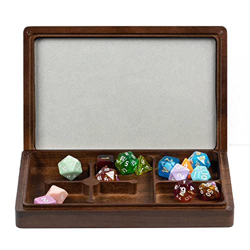 Dragon-Themed DND Dice Box and Tray