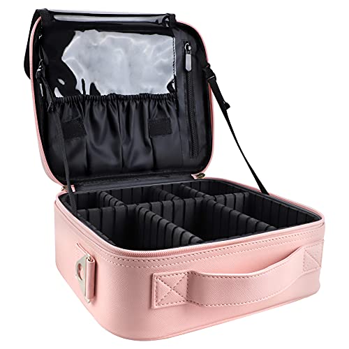 gzcz Makeup Bag Organizer - Compact and Stylish Travel Storage