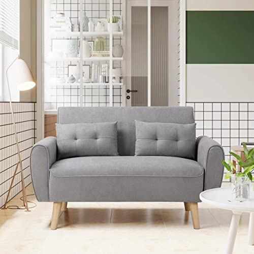 Vongrasig 47 英寸小型现代双人沙发