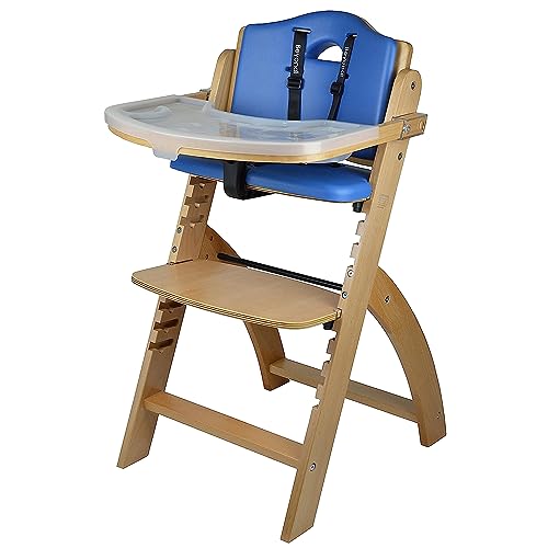 Convertible Wooden High Chair with Removable Tray
