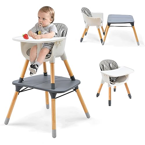 IKARE Wooden Baby High Chair