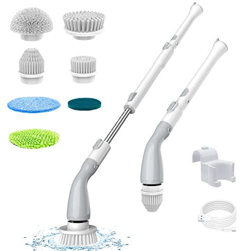 TUYU Electric Spin Scrubber - Cordless Cleaning Brush