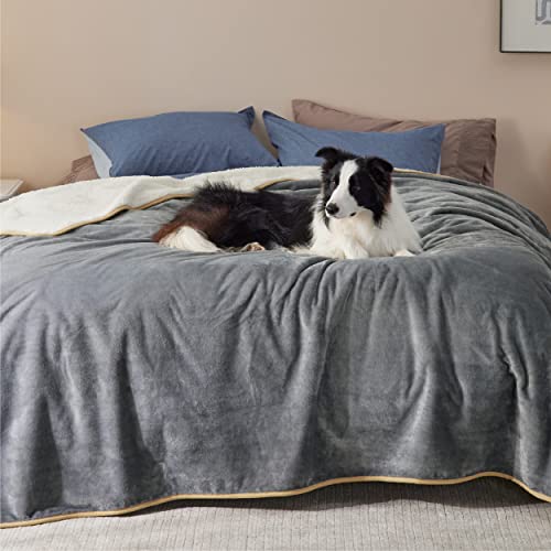 Cozy and Waterproof Bed Blanket for Pets and Humans