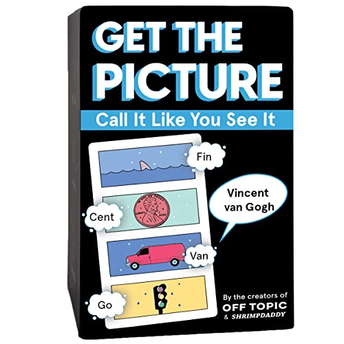 OFF TOPIC Get The Picture Card Game - Ultimate Word Puzzle Party Fun!