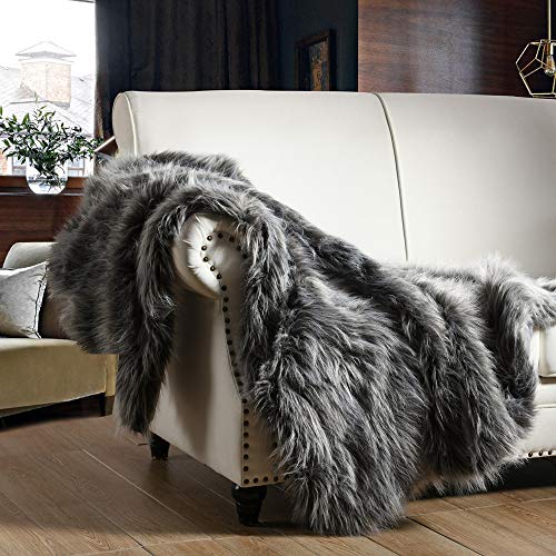 Luxury Faux Fur Throw Blanket