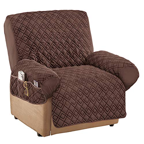 Stretch Recliner Cover with Storage Pockets - Furniture Protector