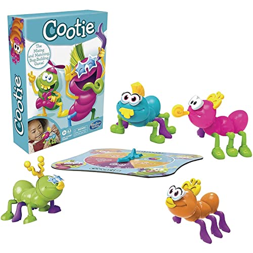 Cootie Mixing and Matching Bug-Building Kids Game