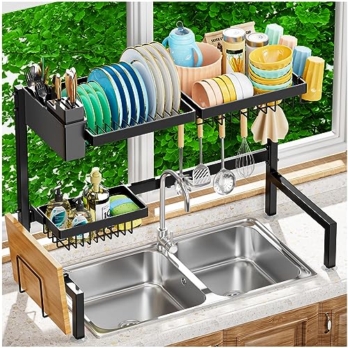 YKLSLH Over The Sink Dish Drying Rack