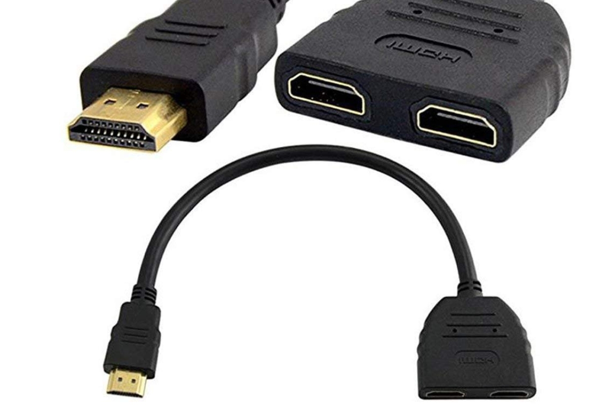 8 Incredible HDMI Male To Dual HDMI Female 1 To 2 Way Splitter Cable Adapter For HdTV for 2024