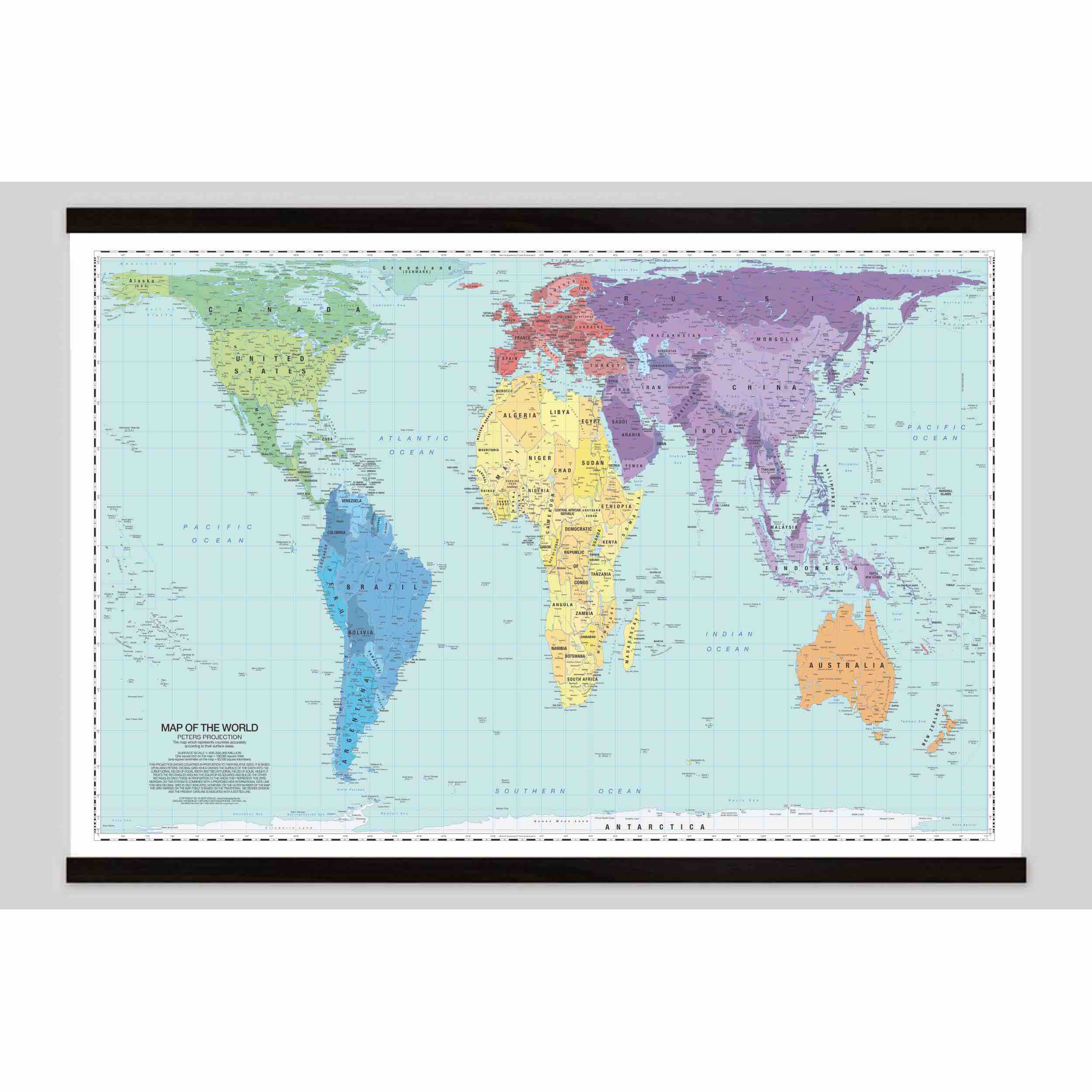 8 Incredible Peters Projection World Map for 2023