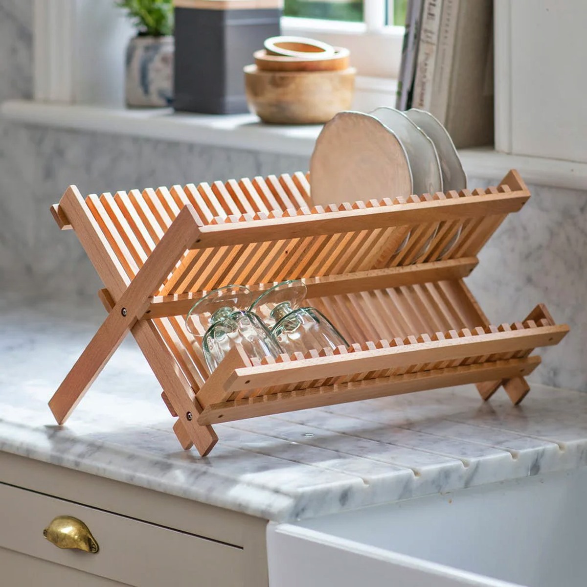 9 Incredible Wooden Dish Drying Rack for 2024