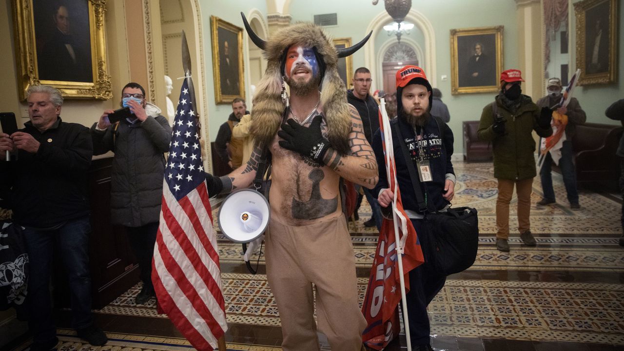Capitol Rioter ‘QAnon Shaman’ Stands By Donald Trump, Blaming The Riot On Individual Decisions
