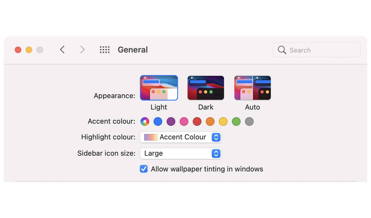 Change The Sidebar Icon And Font Size In Mac Apps