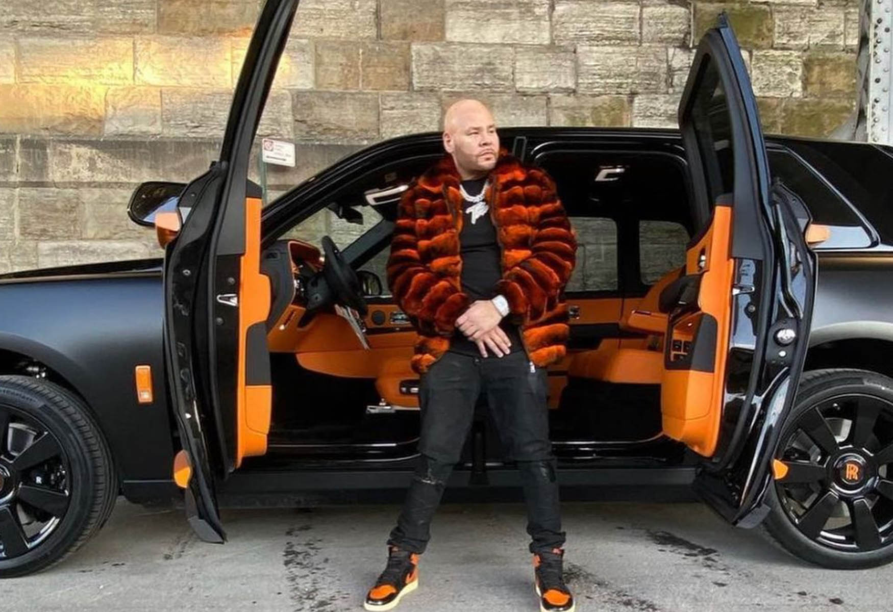 Fat Joe Splurges On $750k Custom Wide-Body Rolls-Royce