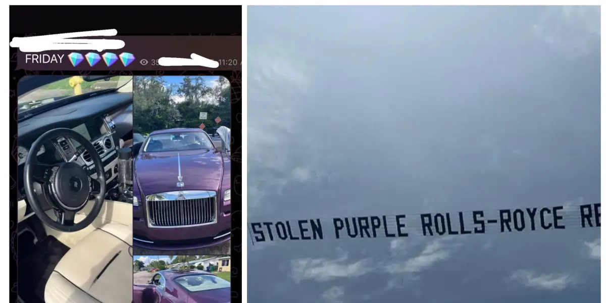 Florida Business Mogul Takes To The Skies To Find Stolen Rolls-Royce