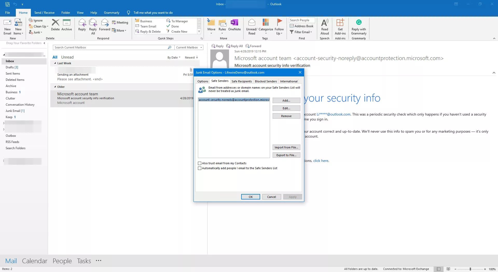 how-to-add-an-address-or-domain-to-safe-senders-in-outlook