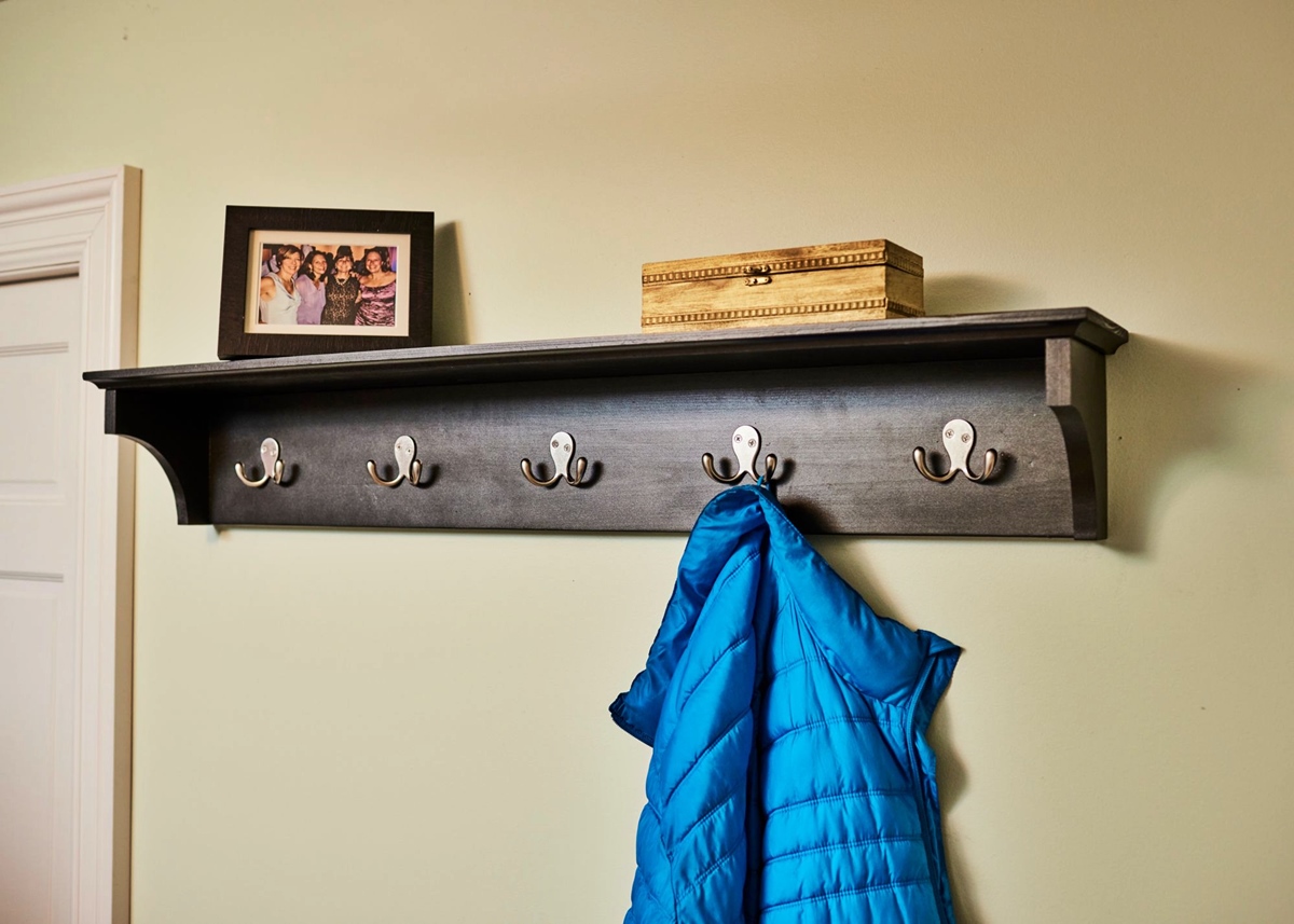 How To Build A Coat Rack With Shelf
