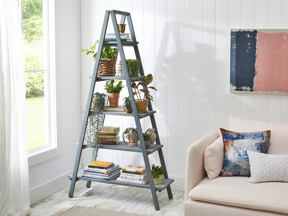 How To Build A Ladder Shelf