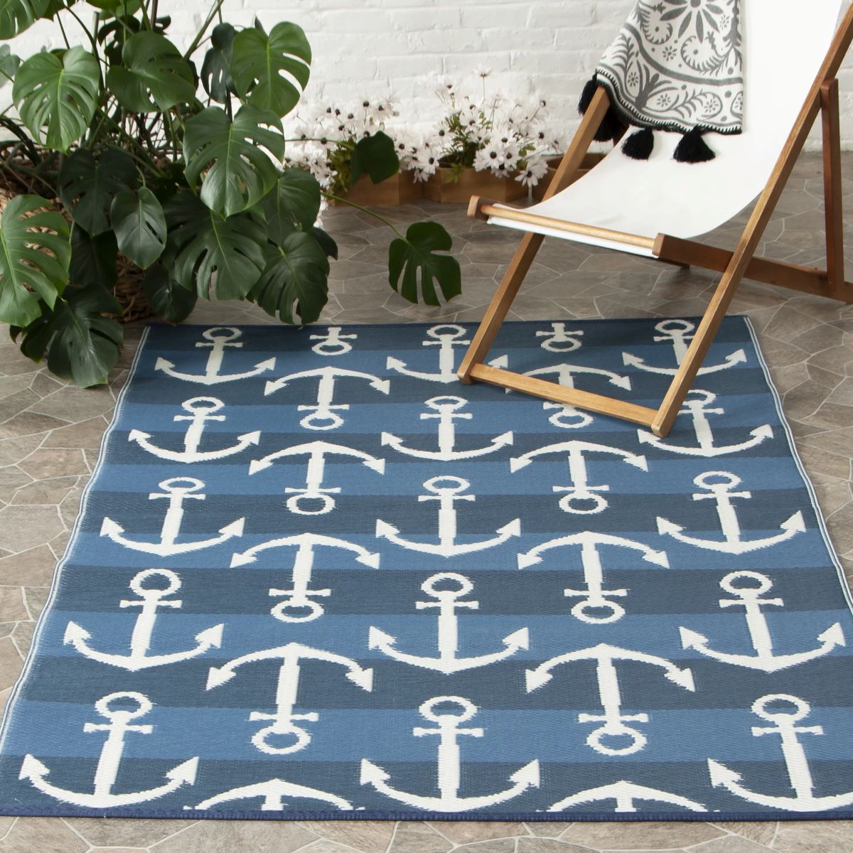 How To Build Blue Outdoor Rug