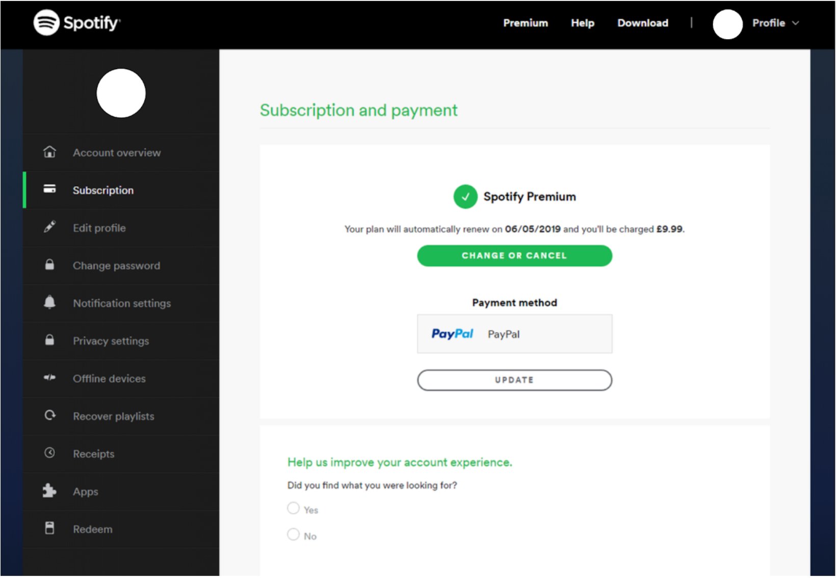 How To Cancel Spotify Premium Subscriptions