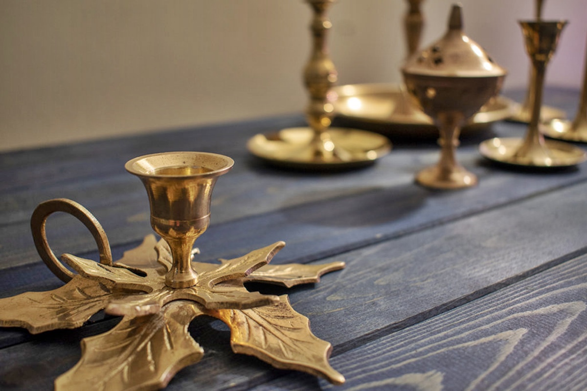 How To Clean Brass Candle Holder