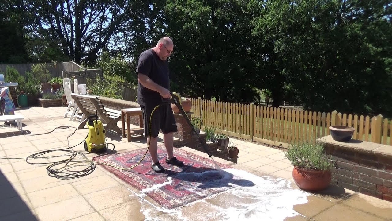 How To Clean Rug With Pressure Washer