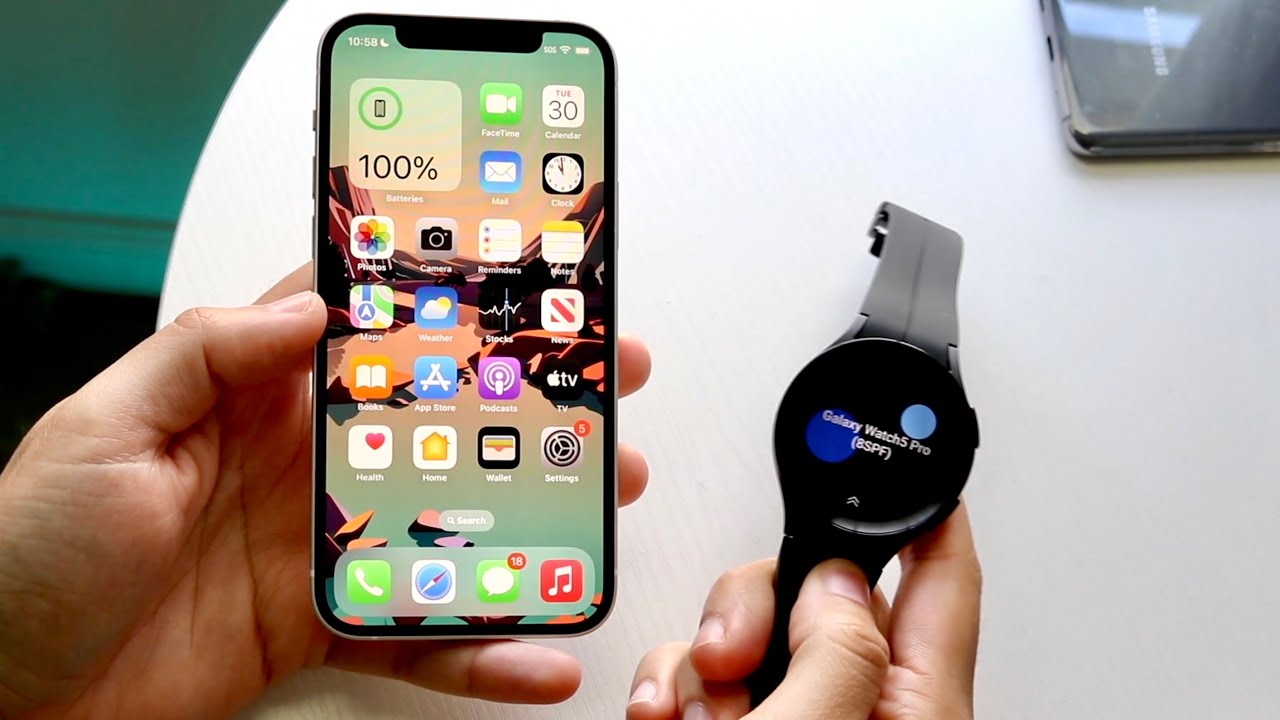 How To Connect Samsung Watch To IPhone