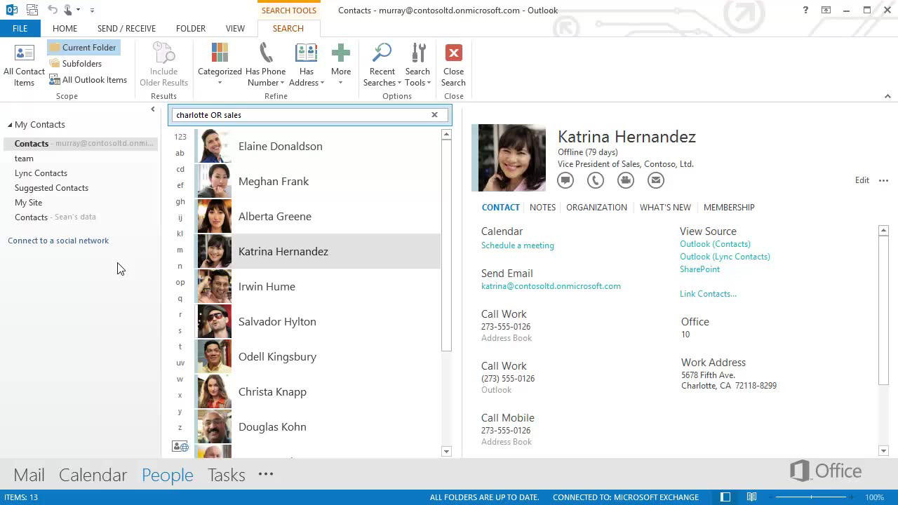 How To Create An Outlook Group Of Contacts
