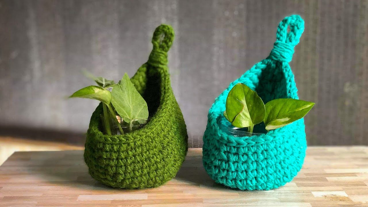 How To Crochet A Plant Hanger