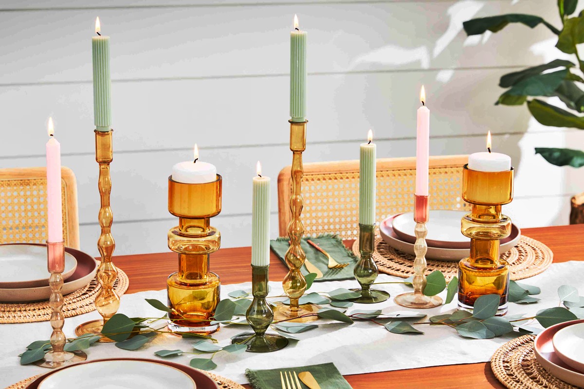 How To Decorate Candle Holders