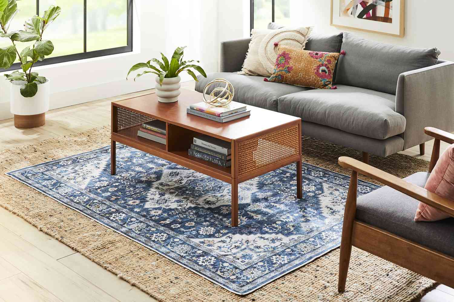 How To Decorate With A Patterned Rug