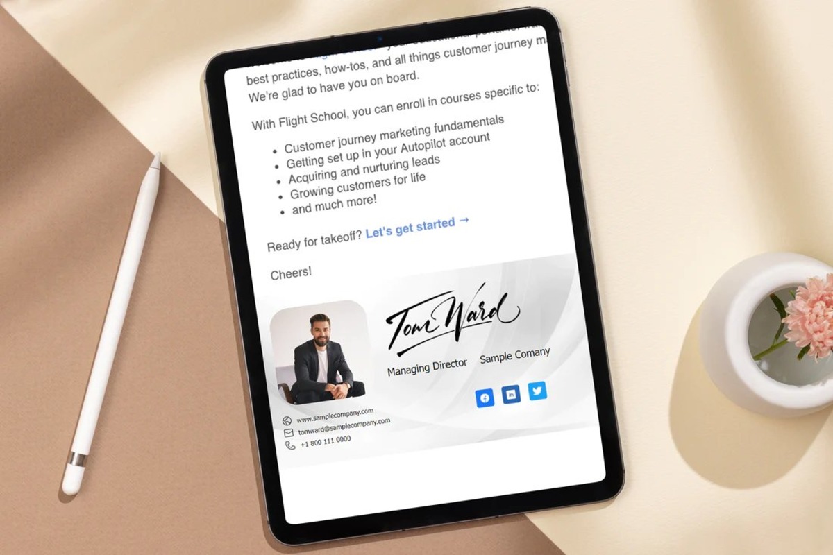 How To Email An Electronic Signature