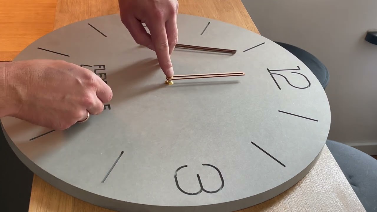 How To Fix A Clock Hands