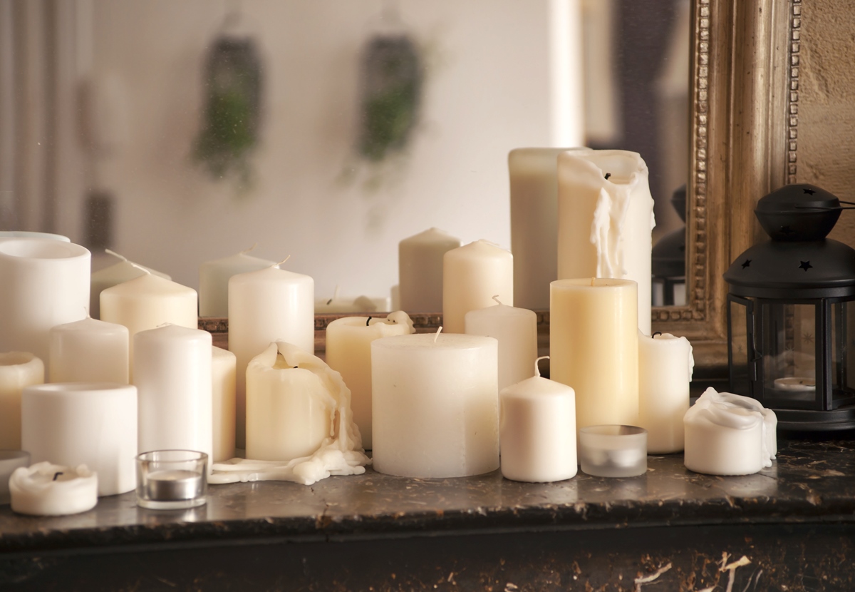 how-to-get-candle-wax-off-counter