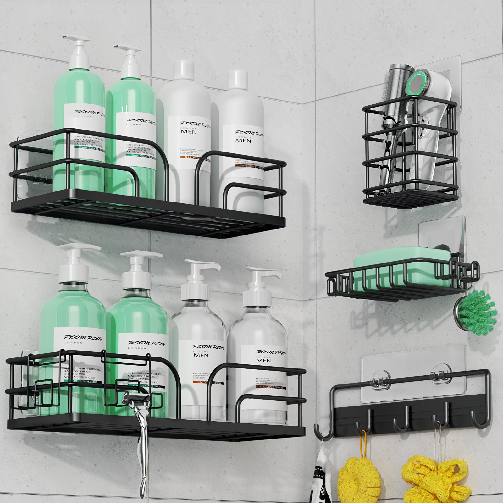 how-to-get-shower-caddy-to-stick