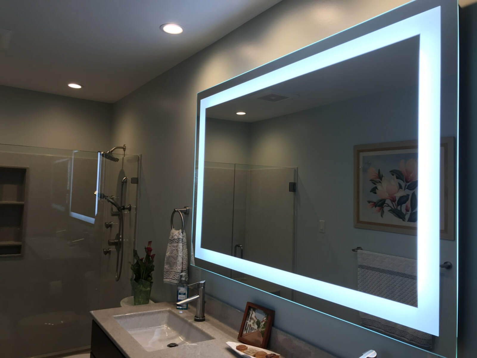 How To Install Lighted Mirror