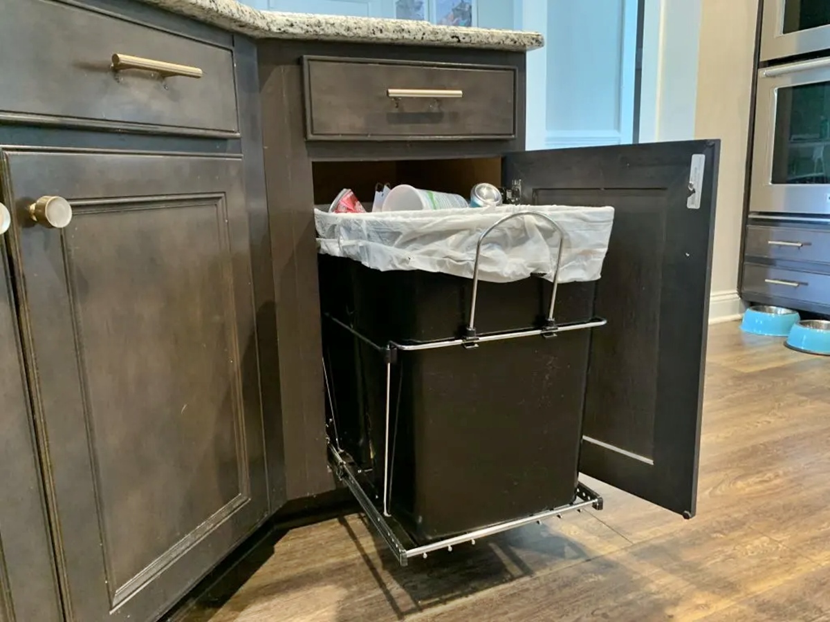 How To Install Pull Out Trash Can