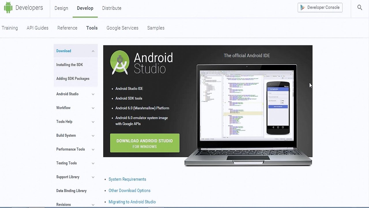 How To Install The Android SDK (Software Development Kit)