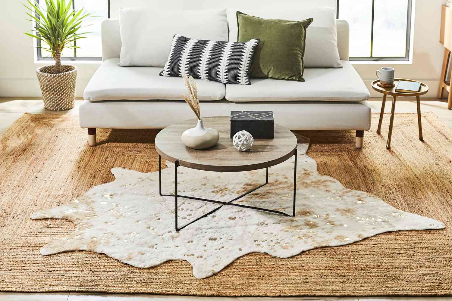 How To Layer A Jute Rug