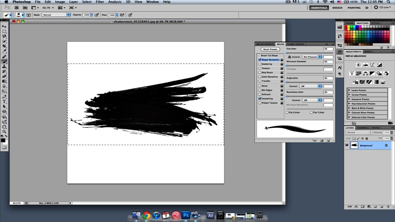 How To Make A Brush In Photoshop