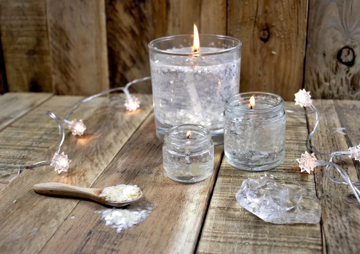 How To Make A Clear Candle