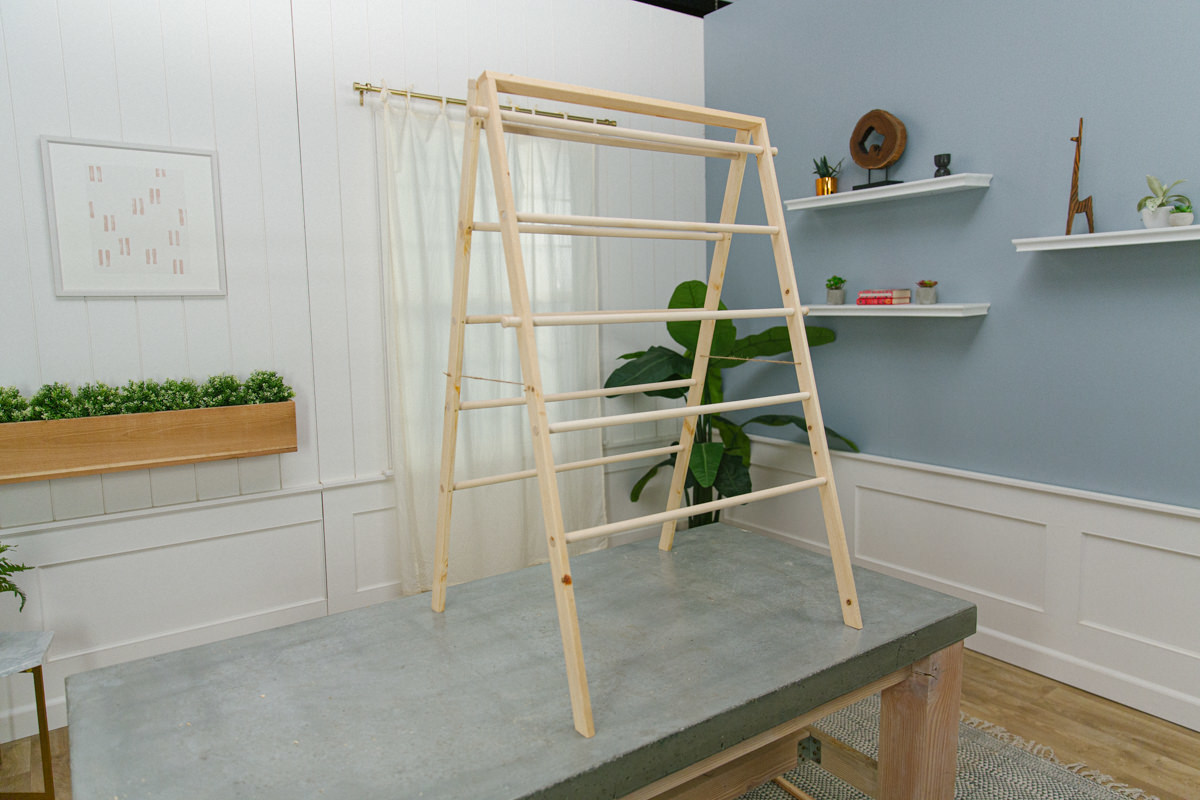 How To Make A Clothes Drying Rack