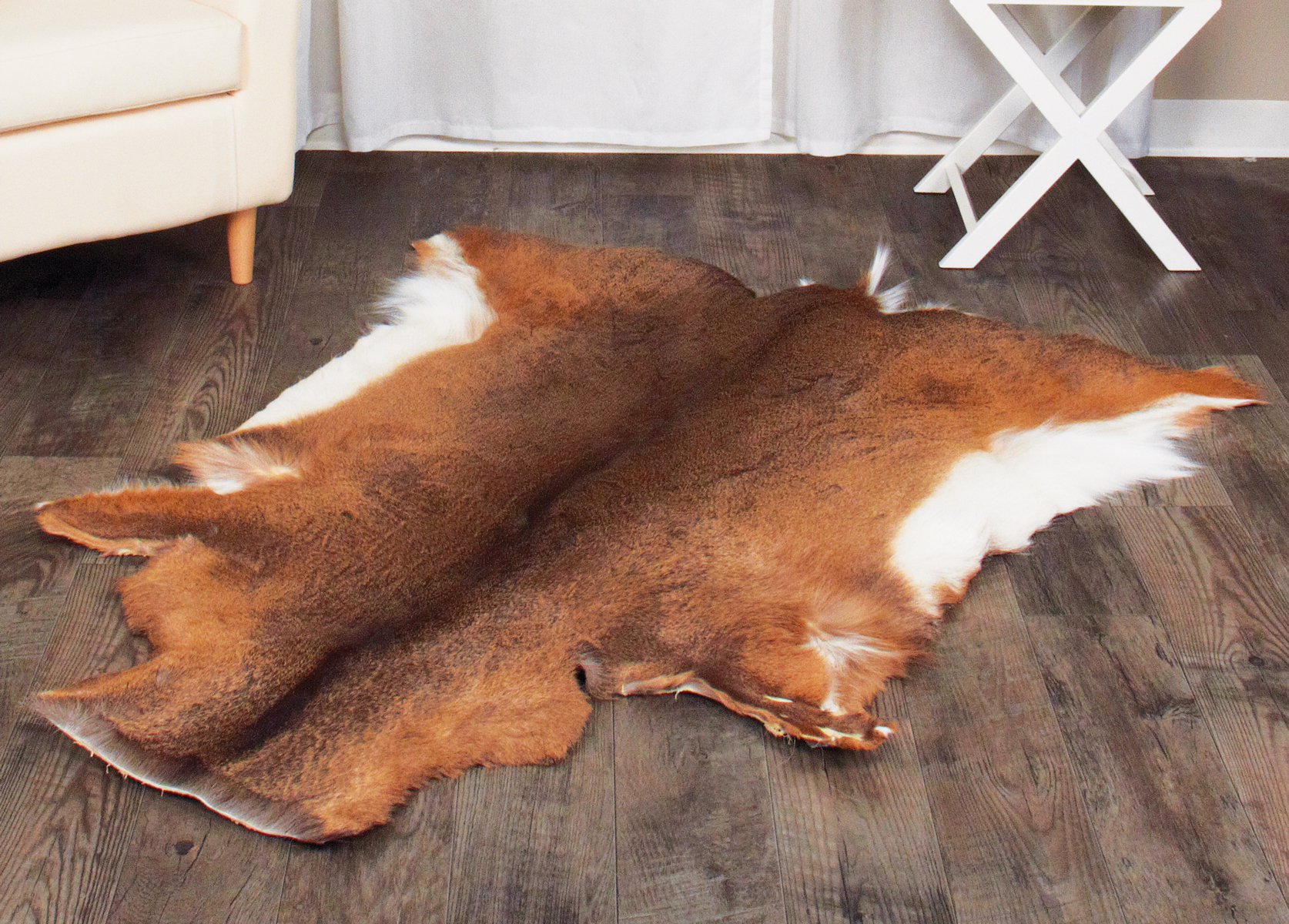 how-to-make-a-deer-skin-rug