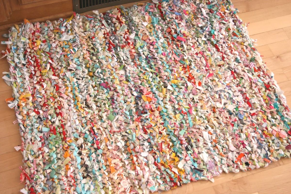How To Make A Knitted Rug