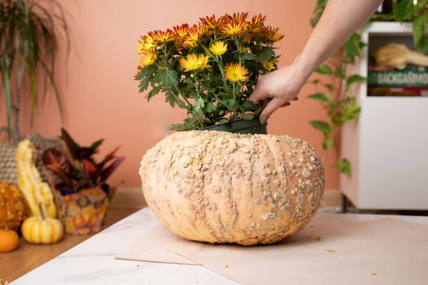 How To Make A Pumpkin Vase