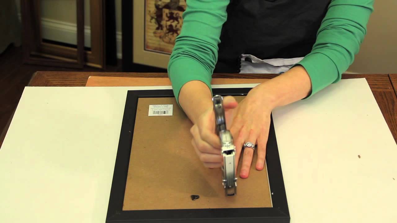 How To Open A Picture Frame