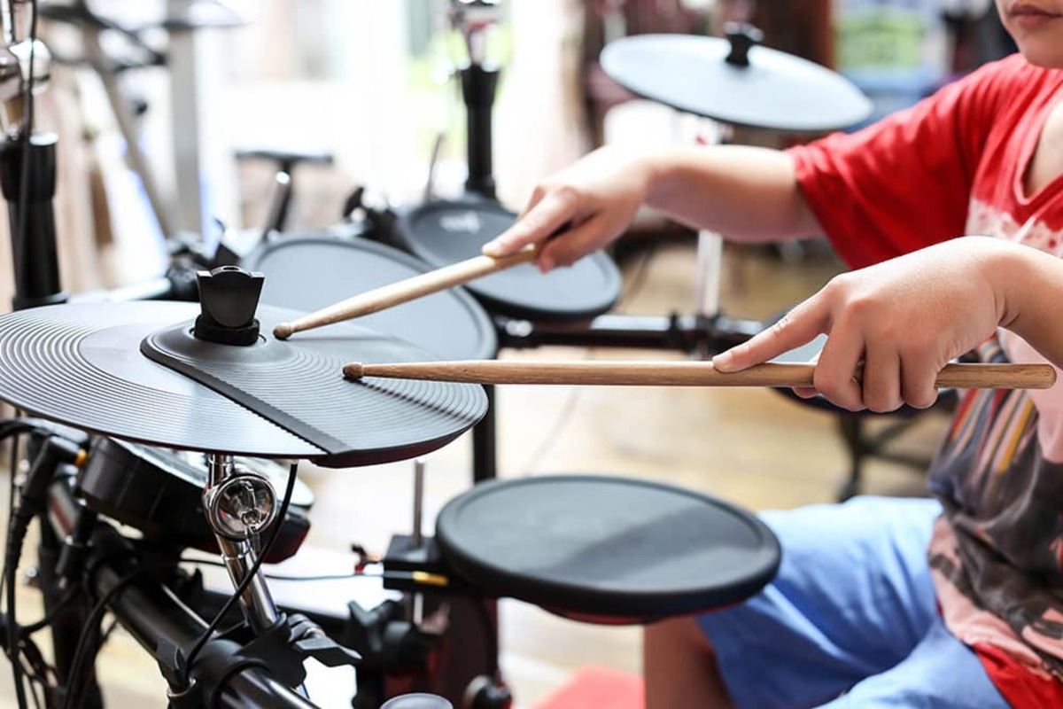 How To Play Electronic Drums With Music