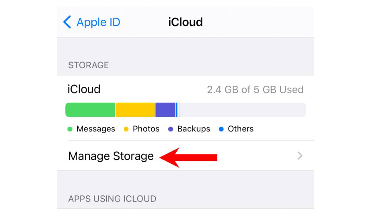 How To Reduce Your ICloud Storage